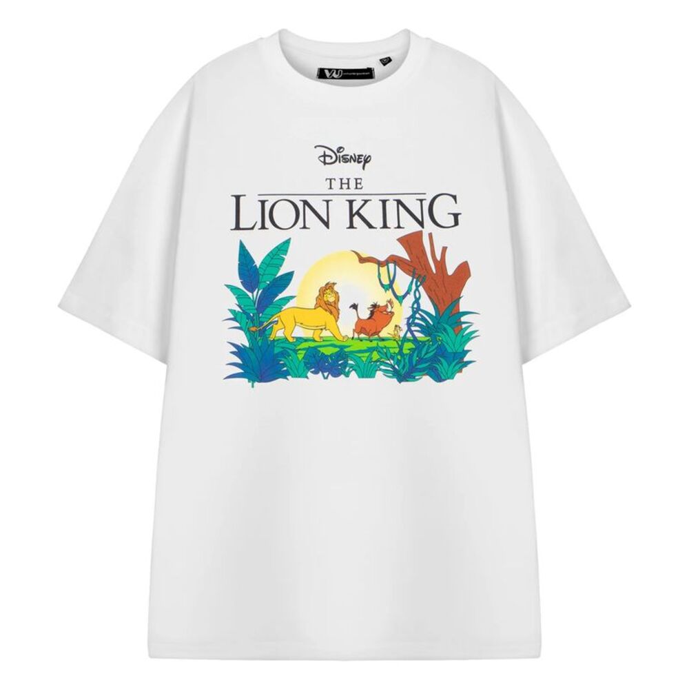 The Lion King Womens/Ladies Short-Sleeved T-Shirt / White